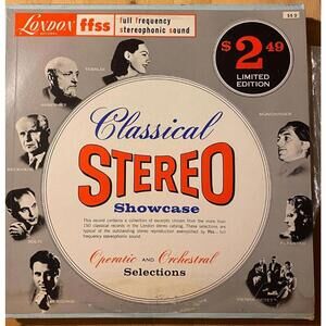 Various Artists – Classical Stereo Showcase 33rpm VG+ AB29